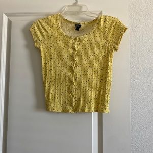 Yellow floral art class